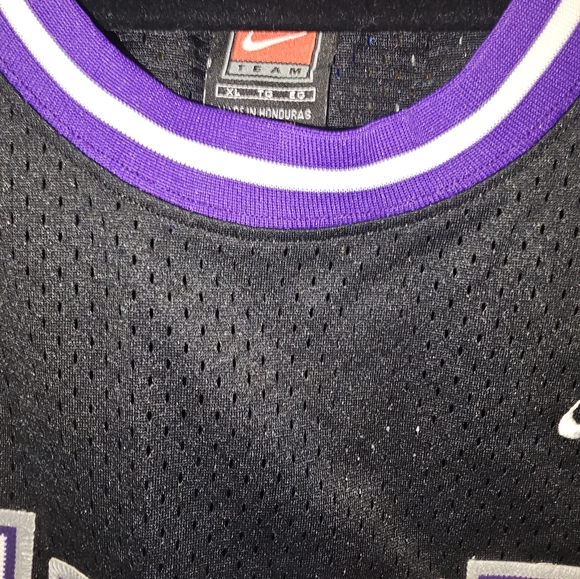 Vintage Nike Swingman Sacramento Kings Chris Webber size xl preowned smoke/petfr - Picture 2 of 4